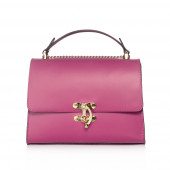 Geanta din piele naturala, model DiAmanti Capri Fucsia Chiaro